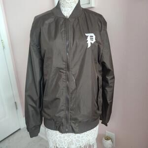 NWOT Primitive skateboarding olive jacket mens nylon M flaw PAL-85